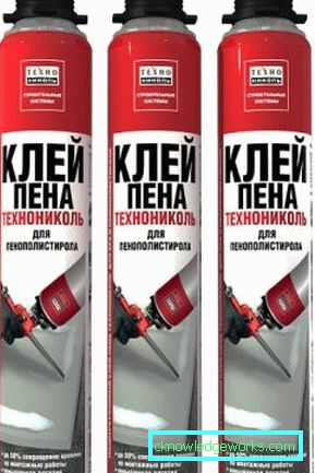TekhnoNIKOL spuma adezivă pentru polistiren expandat: trăsături ale alegerii și aplicării TekhnoNIKOL spuma adezivă pentru polistiren expandat: trăsături ale alegerii și aplicării
