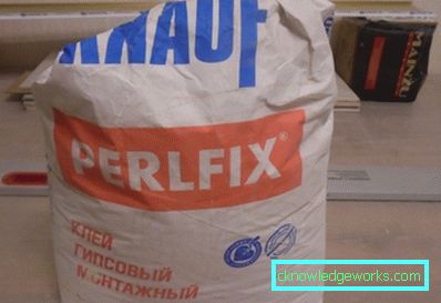Knauf Perlfix Adhesive: caracteristici și specificații Knauf Perlfix Adhesive: caracteristici și specificații