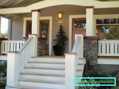 142-Porch pentru o casă privată - 100 de fotografii