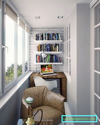 Bucătărie pe balcon Bucătărie pe balcon