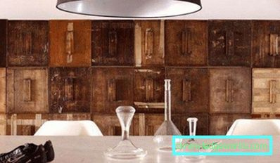 Bucătărie face-te de la panouri de mobilier
