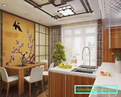 Bucatarie stil japonez - (50 de poze de design)