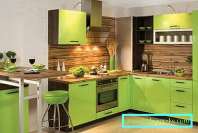 321-Bucătărie verde - 77 de fotografii