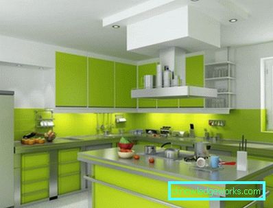 321-Bucătărie verde - 77 de fotografii