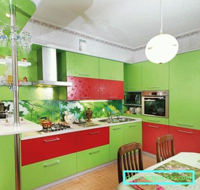 321-Bucătărie verde - 77 de fotografii