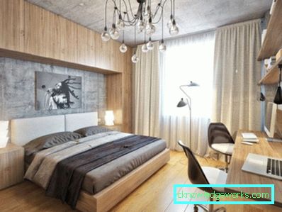 204 de lămpi în dormitor - 115 fotografii frumoase