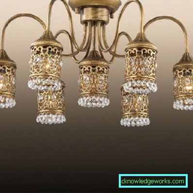 68 candelabru în sufragerie - 87 opțiuni de fotografie
