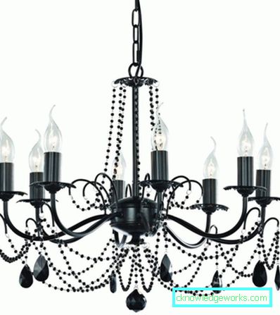 68 candelabru în sufragerie - 87 opțiuni de fotografie
