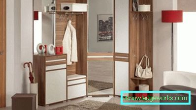 Sala mică în Hrușciov - o fotografie a designului unui coridor îngust