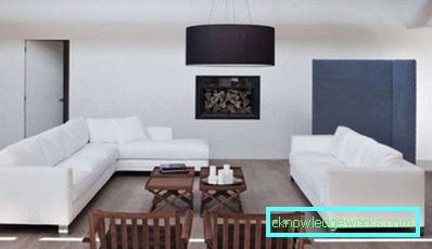 Mobilier modular de cameră în stil modern - fotografii de design