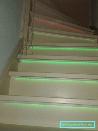 144-scări de iluminat în casă - 100 de fotografii