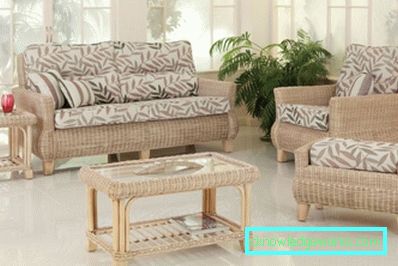 178 Mobilier din răchită în interior