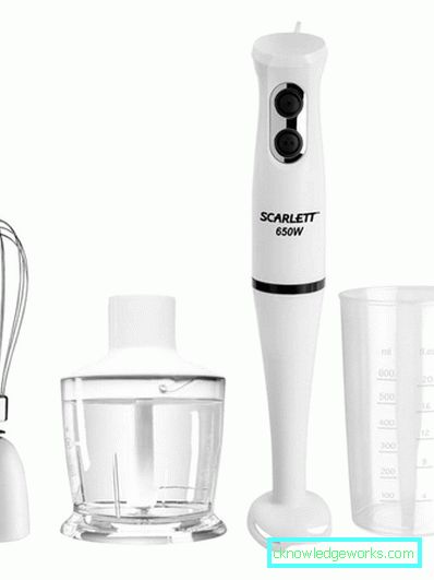 Scarlett mixer submersibil Scarlett mixer submersibil