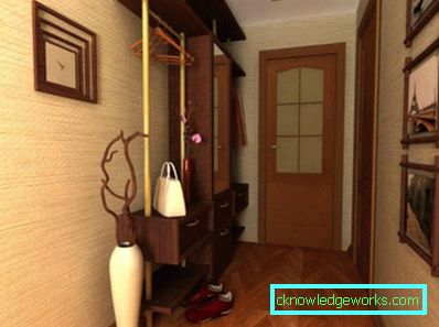 Coridor pentru un coridor îngust - design foto