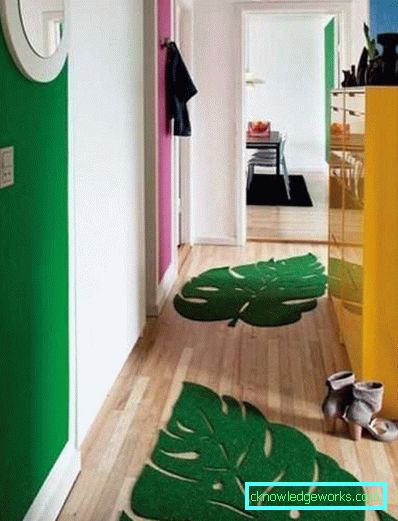 Coridor pentru un coridor îngust - design foto