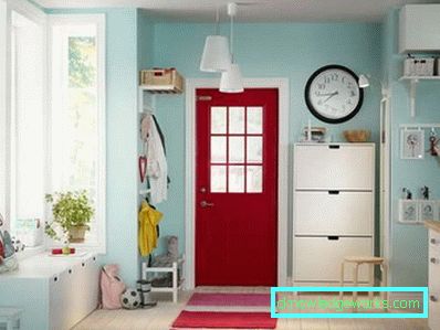 Sala de intrare în stil scandinav