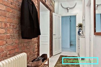 Sala de intrare în stil scandinav