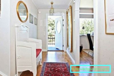 Sala de intrare în stil scandinav