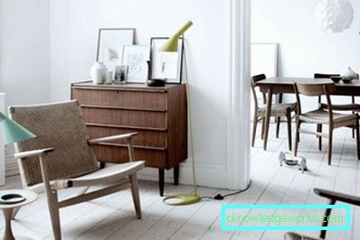 Sala de intrare în stil scandinav