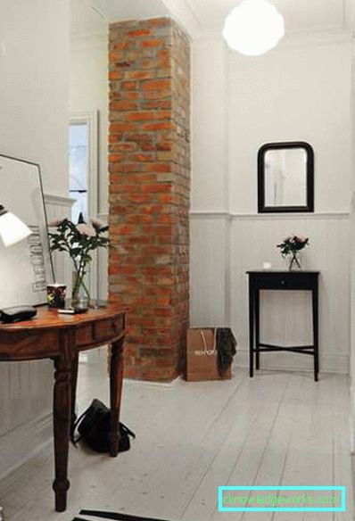Sala de intrare în stil scandinav