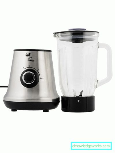 Blender staționar cu un castron de diverse materiale Blender staționar cu un castron de diverse materiale