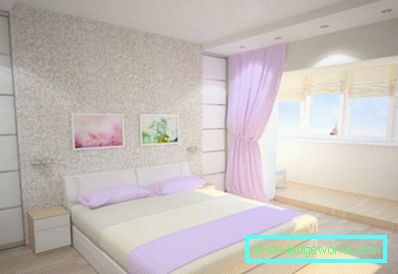 Dormitor 267 de camere luminoase - 70 de fotografii elegante