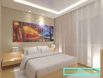 Dormitor 267 de camere luminoase - 70 de fotografii elegante