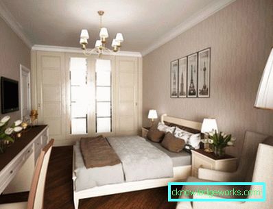 Dormitor 267 de camere luminoase - 70 de fotografii elegante