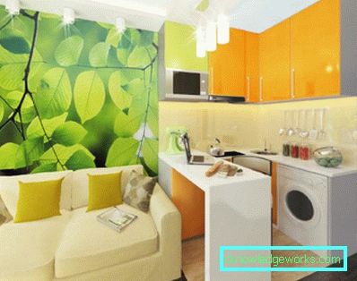 54-cameră de zi verde - foto elegant