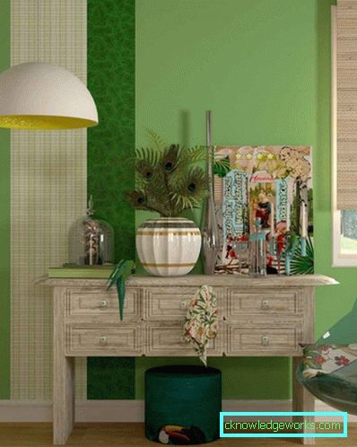 54-cameră de zi verde - foto elegant