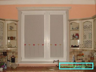 281-Blinds în bucătărie - 90 de fotografii de noi produse