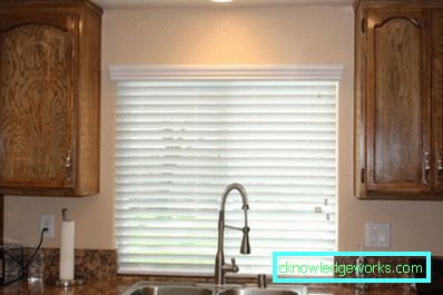 281-Blinds în bucătărie - 90 de fotografii de noi produse