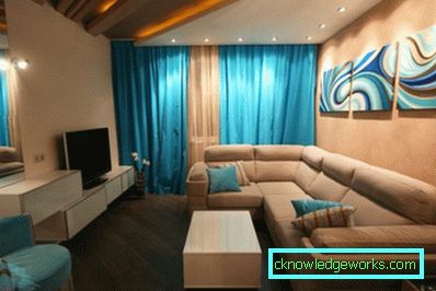 Zona de cameră - 115 de fotografii ale ideilor de design și opțiunile de zonare în camera de zi