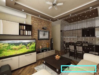 Zona de cameră - 115 de fotografii ale ideilor de design și opțiunile de zonare în camera de zi Zona de cameră - 115 de fotografii ale ideilor de design și opțiunile de zonare în camera de zi